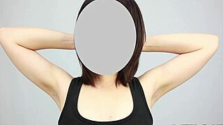 Asian Babe Worships Armpits In Fetish Scene!