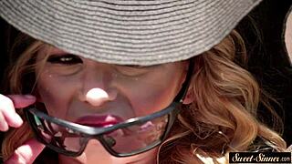 Watch this stepdaughter deepthroat before getting banged hard!