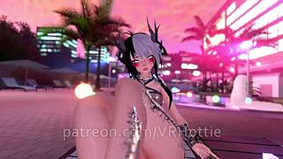 poolside wet fuck pov lap dance 💦