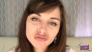 kissing pov with brunette princess melts my heart every time