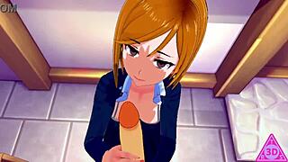 Koikatsu jujutsu kaisen hentai features sex blowjob handjob and cumshot