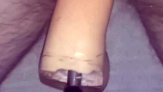 me pounding my huge 10-inch dildo hard 😈