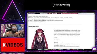 Hypno anime waifu trains cock and pussy with toys in game