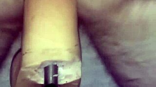 me pounding my huge 10-inch dildo hard 😈