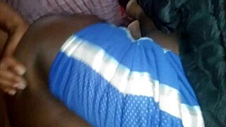 look at that big black ass bouncing on my big black cock right now