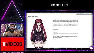 Hypno anime waifu trains cock and pussy with toys in game