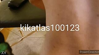 Hotwife enjoys relaxing massage with husband