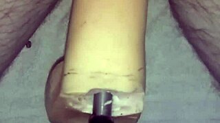 me pounding my huge 10-inch dildo hard 😈