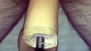 me pounding my huge 10-inch dildo hard 😈