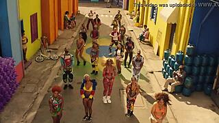 Iza is so sexy and semi-naked, ready for lesbian tits and blowjob fun.