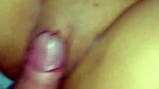 Latina Rides Wet Pussy To Cumshot.