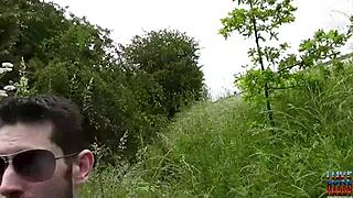 Behind threesome with Luke Hardy and Kitty Lixx