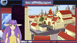 i'm watching avatar the last airbender four elements trainer part 20, but it's so confusing and messed up