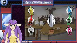 i'm watching avatar the last airbender four elements trainer part 20, but it's so confusing and messed up