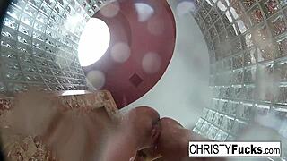 ### Christy Mack and Ivan’s shower adventure