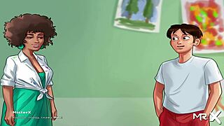 Summertime Saga Art Teacher Craves Cock