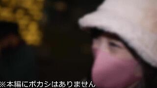 Cute College Girl on a Night Date, Sensitive to Beer and Pushing Her Hips