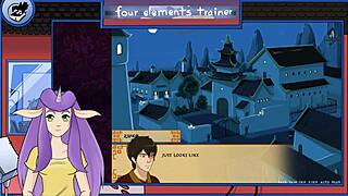 i'm watching avatar the last airbender four elements trainer part 20, but it's so confusing and messed up