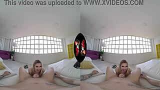Experience a sexy despair session with a gorgeous Spanish babe in a mini vamp