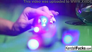 kendall karson teases her amazing tits and wet pussy