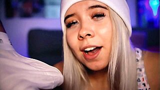 Sexy blonde teases outdoors craving a thick cock