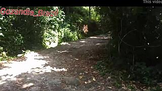 Hj recording at natural pool in Guarujá with Alex Lima