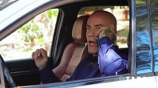 Derrick Pierce Gets Blowjob from Petite Mina Luxx Before Hardcore