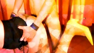 Perla Lopez's wild orgy with deepthroat and big cock