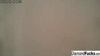 Diamond Gets Wet And Wild In Shower