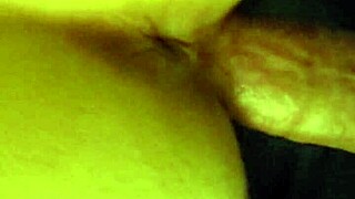 Hard Cock Coats Ass in Cum