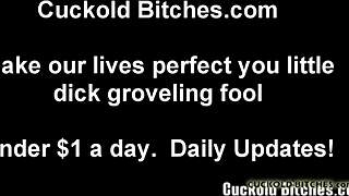 watch while i get pounded by a total stranger in this femdom cuckold scene