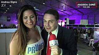 Andrea Dipre, that Mexican girl, looks amazing in this video.