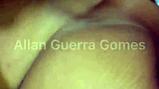 Mma Fighter Allan Guerra Gomes Delivers Quick Cumshot On Brunette's Big Ass