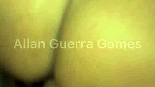 Mma Fighter Allan Guerra Gomes Delivers Quick Cumshot On Brunette's Big Ass