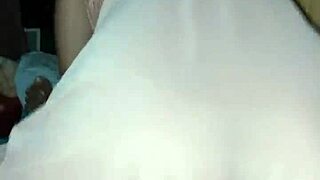 latina teen 18+ riding cowgirl on boyfriend's dick