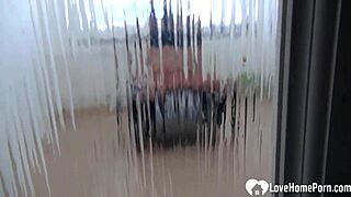 Big Booty Chick Teases Shaved Pussy In Homemade Video