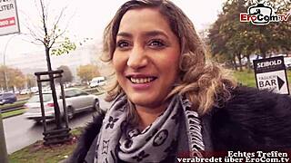 curvy german woman with tattoos for outdoor sex