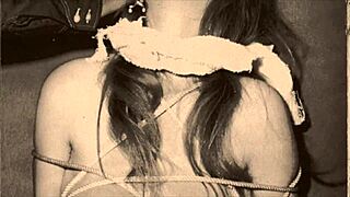 Vintage Rope Bondage in Swinging Sixties London Shadows