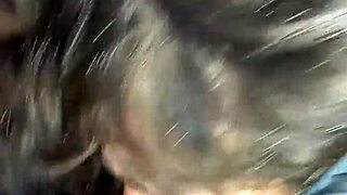 amateur slurps big black cock with wet mouth