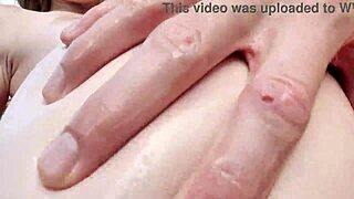 omg his cock is too big for my pussy even with oil