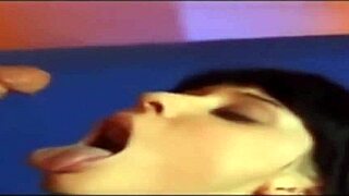 Blowjob Babe Receives a Big Spew in Her Mouth