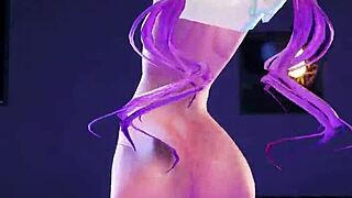 Can Tocoyami Towa conquer Bass Knight's wild MMD adventures?