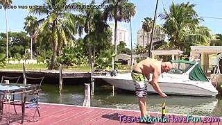 Amateur Teen Gets Intensely Drilled At Wild Party