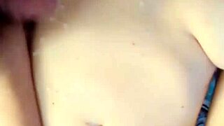 danielle roy enjoys her toys as cody roy relaxes nearby