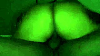 Young Ebony Amateur with Nice Ass Rides Big Cock in Sexy Lingerie for Her Debut Video