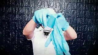 Feeling the Intensity of ASMR Gasmask and Medical Fetish