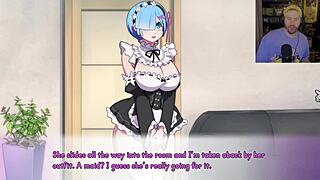 Rem doesn't want to join my casting couch waifu hub session.