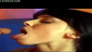 Blowjob Babe Receives a Big Spew in Her Mouth