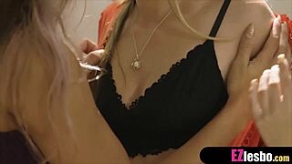 Her Naughty Lesbian Neighbor Chick Stirs Wild Desire