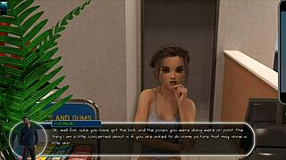 teen virgin girl auditions for modeling, gets private backside action in shop